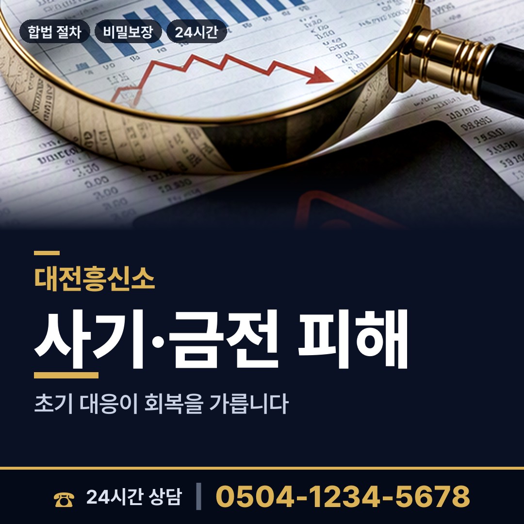 대전 대동 흥신소의뢰 상담 안내